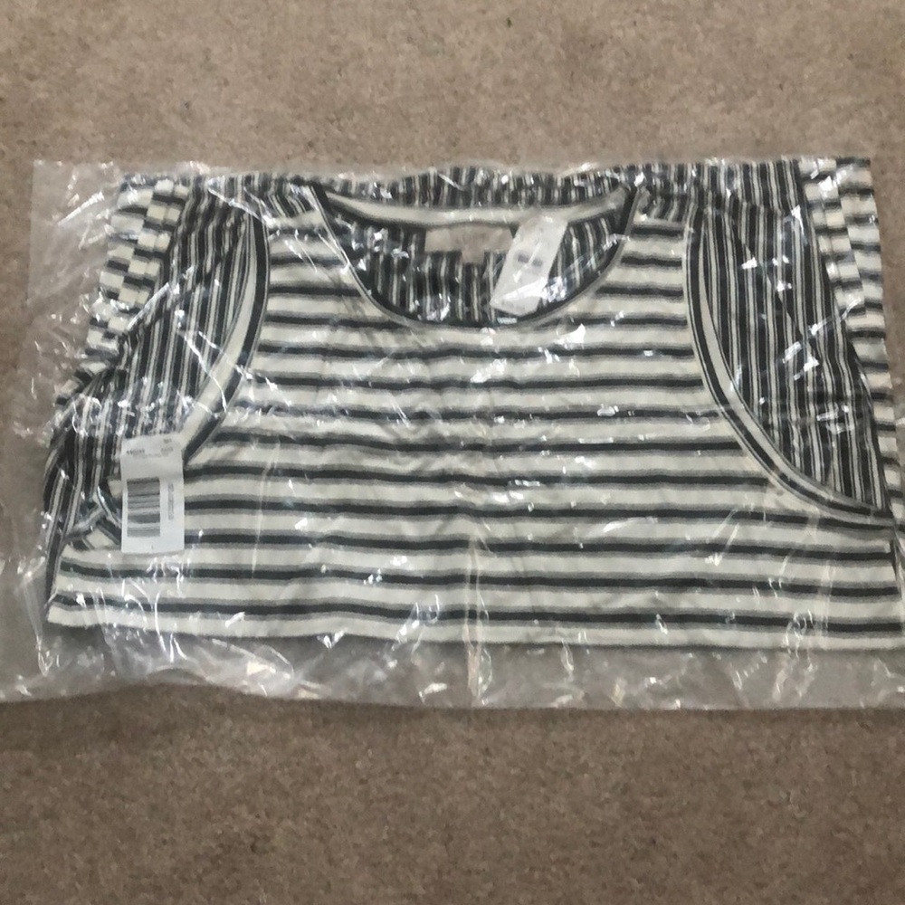 NWT LOFT MIXED STRIPE TANK SIZE M L - Picture 7 of 7